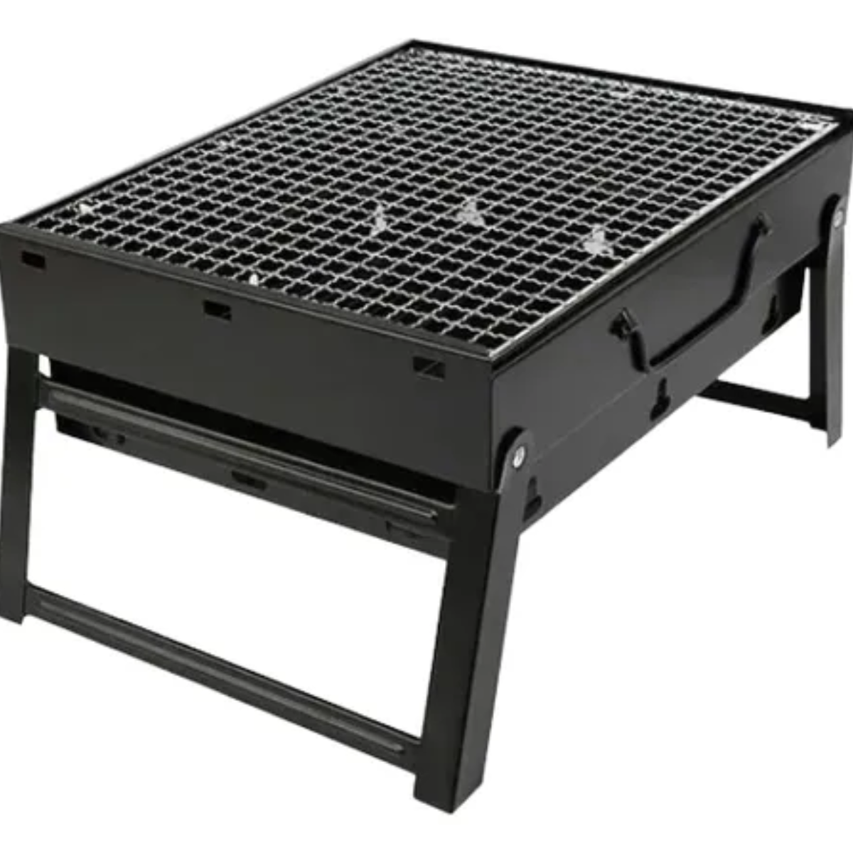 HeatPro Grill 35 — Parrilla portátil profesional para asados perfectos en cualquier lugar.
