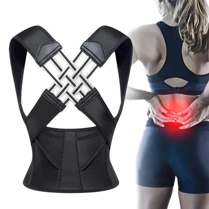💥 PostureX ZenFit™ – Corrector Premium de Espalda y Hombros