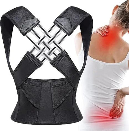 💥 PostureX ZenFit™ – Corrector Premium de Espalda y Hombros