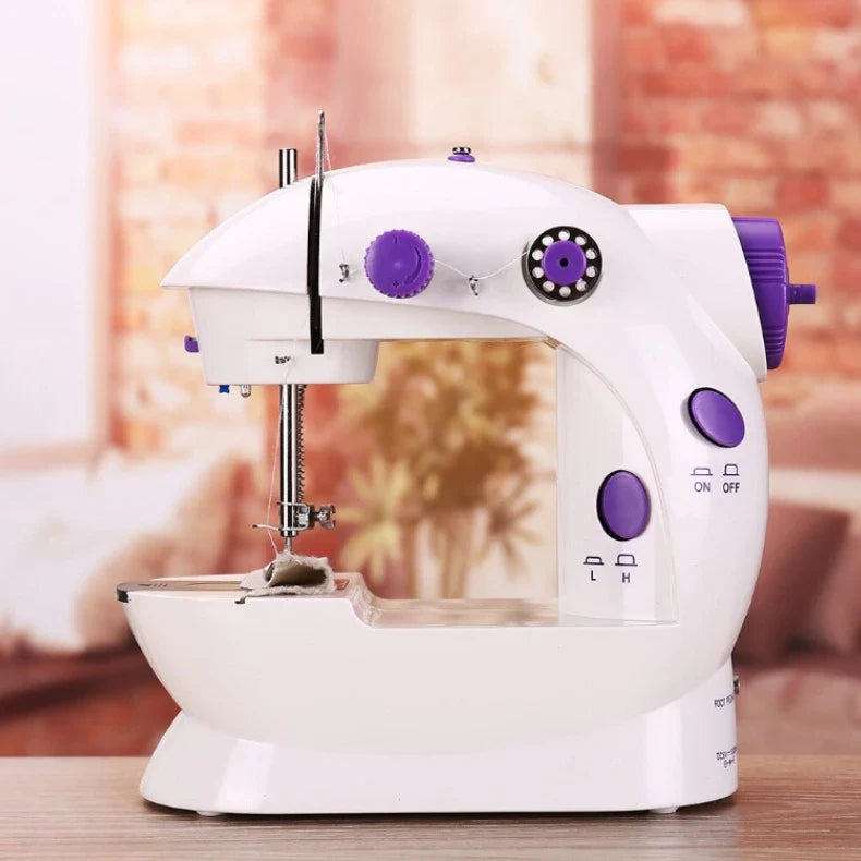 Mini Máquina de Coser 4 en 1 – ¡Costura fácil al alcance de tu mano! 🧵