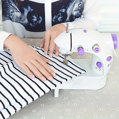 Mini Máquina de Coser 4 en 1 – ¡Costura fácil al alcance de tu mano! 🧵