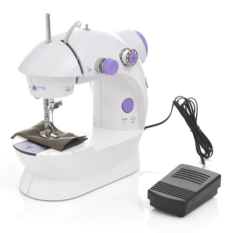 Mini Máquina de Coser 4 en 1 – ¡Costura fácil al alcance de tu mano! 🧵