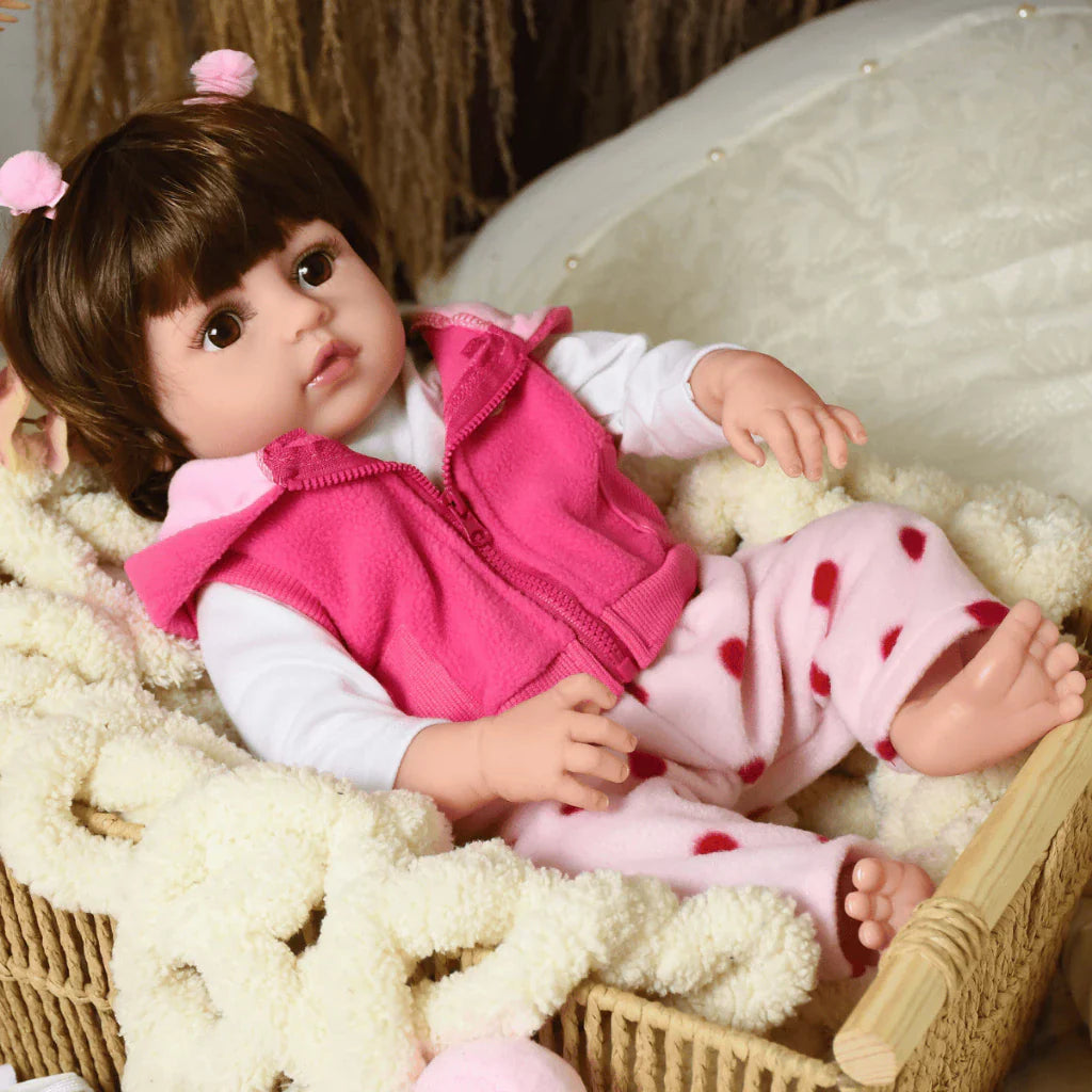 Dulce Reborn 👶🏻 – Amor en Forma de Bebé Real 100% Silicona + Accesorios Completos 🎁