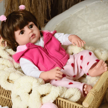 Dulce Reborn 👶🏻 – Amor en Forma de Bebé Real 100% Silicona + Accesorios Completos 🎁