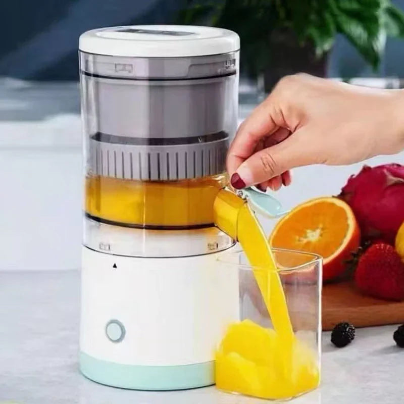 🍊 Exprimidor Eléctrico Multifuncional – ¡Zumo fresco de cualquier cítrico en segundos!
