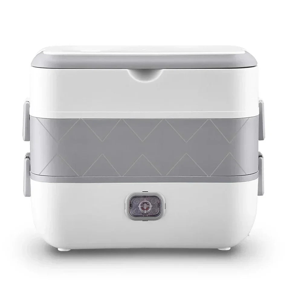 Lonchera Vaporera Eléctrica Portátil - Tu comida caliente en menos de 1 minuto!