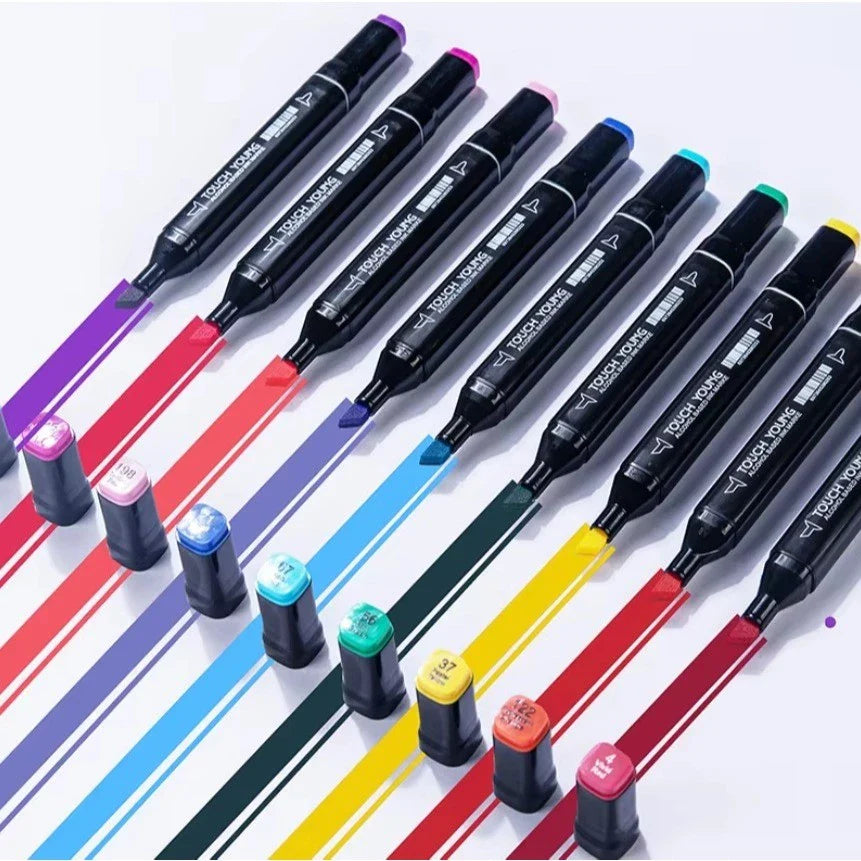TouchColor® ArtSet – 80 Marcadores Profesionales para Arte y Diseño 🎨✍️